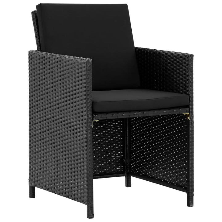 Matgrupp För Trädgården Med Dynor 5 Delar Konstrotting