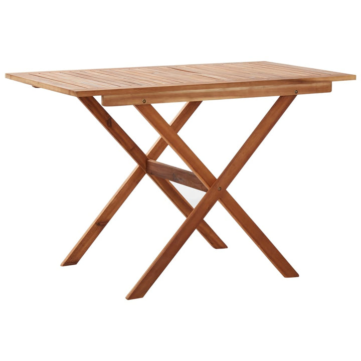 Trädgårdsbord 110X67X74 Cm Massivt Akaciaträ