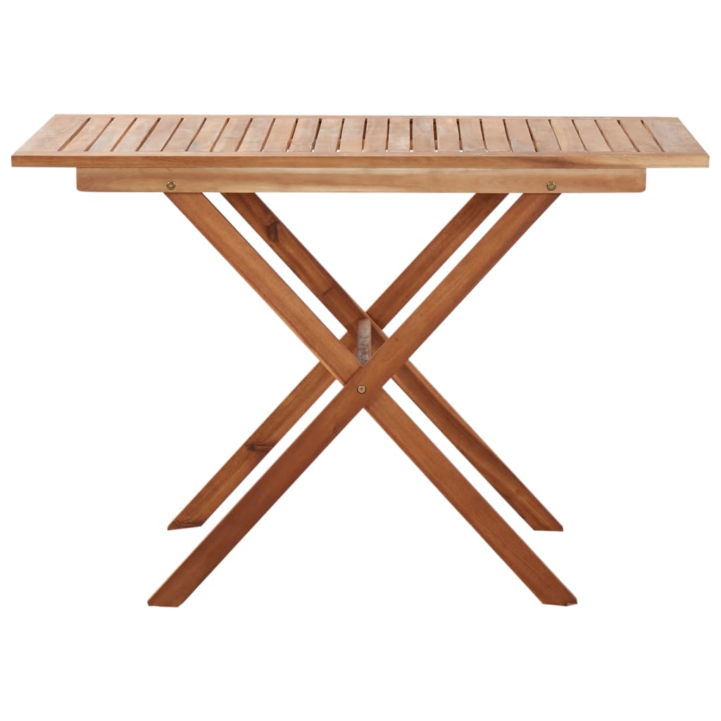 Trädgårdsbord 110X67X74 Cm Massivt Akaciaträ