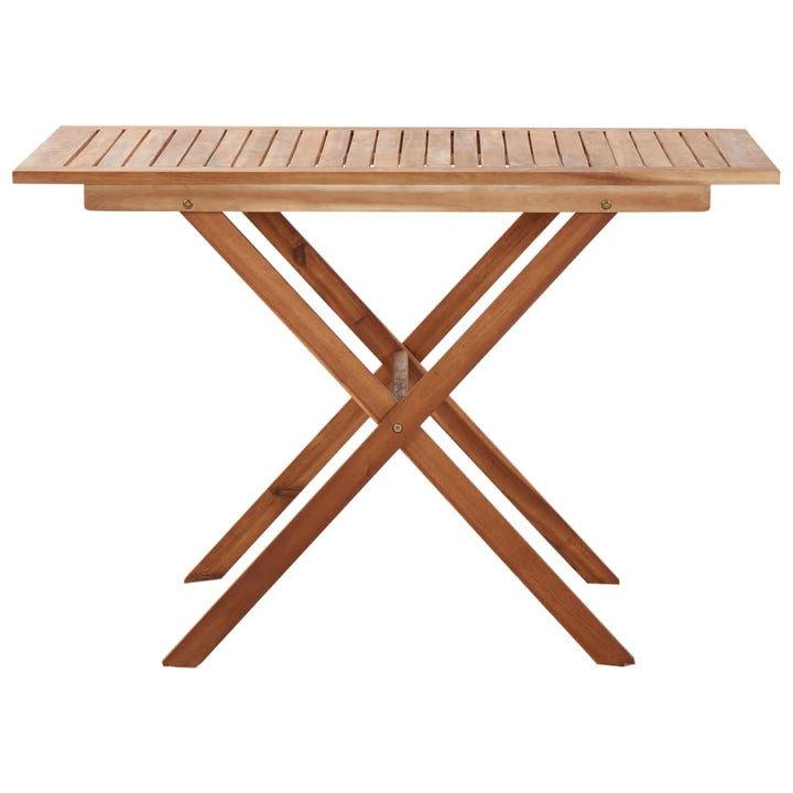 Trädgårdsbord 110X67X74 Cm Massivt Akaciaträ