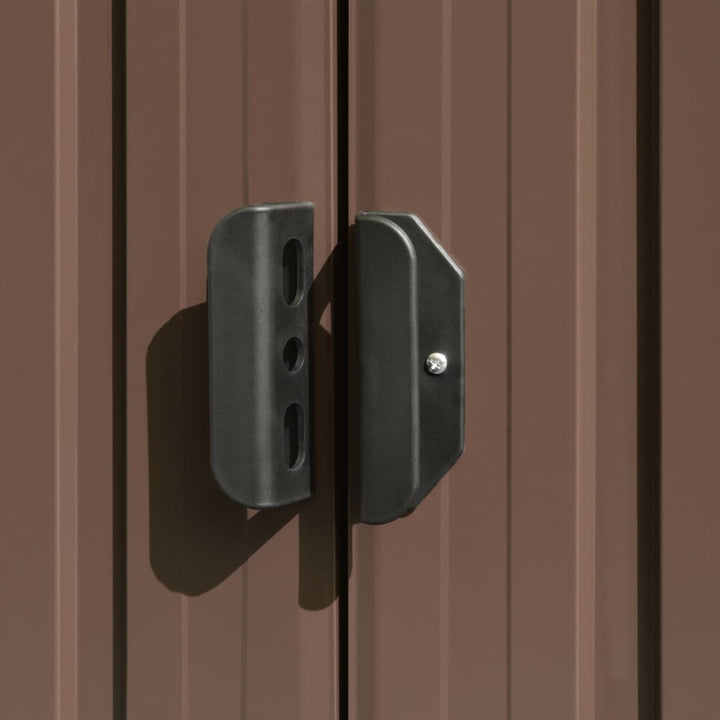 Trädgårdsskjul Galvaniserat Stål