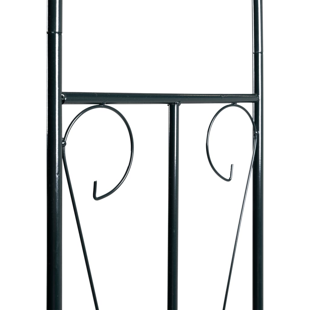 Trädgårdsbåge Mörkgrön 142X37X275 Cm Järn