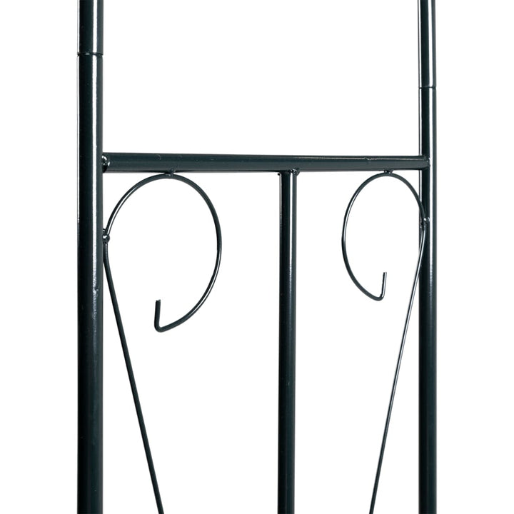 Trädgårdsbåge Mörkgrön 142X37X275 Cm Järn