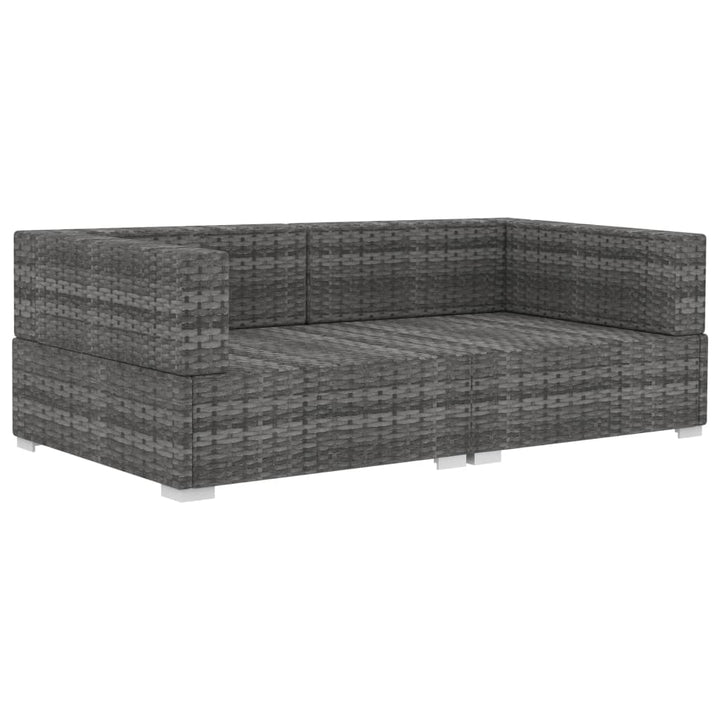 Hörnsitsar Modulsoffa 2 St Med Dynor Konstrotting