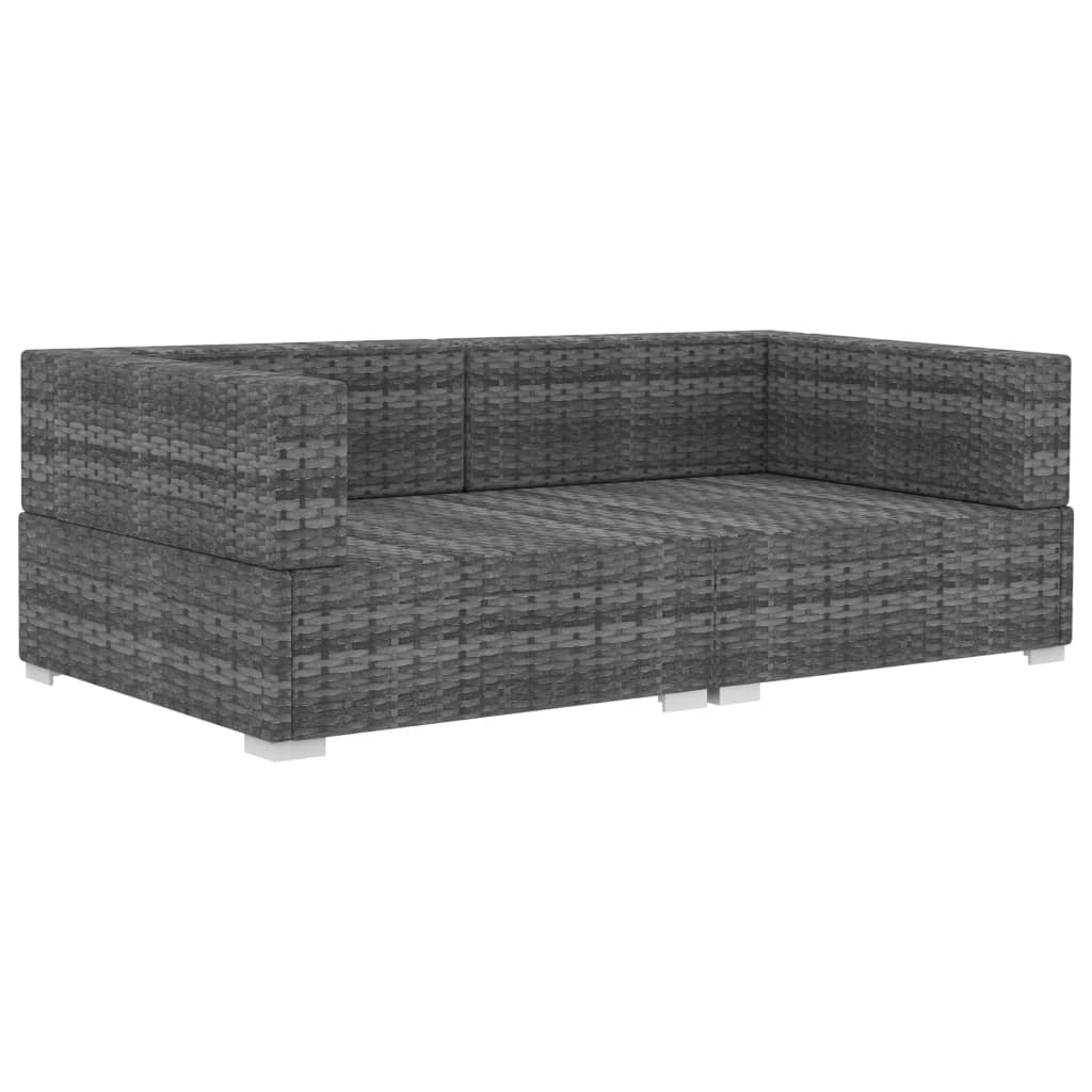 Hörnsitsar Modulsoffa 2 St Med Dynor Konstrotting