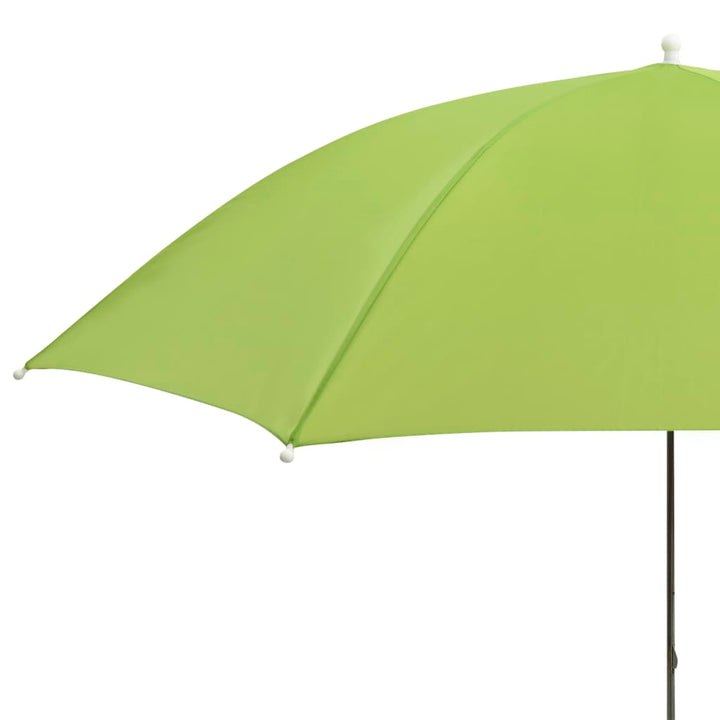 Parasoll Till Campingstol 2 St Grön 105 Cm