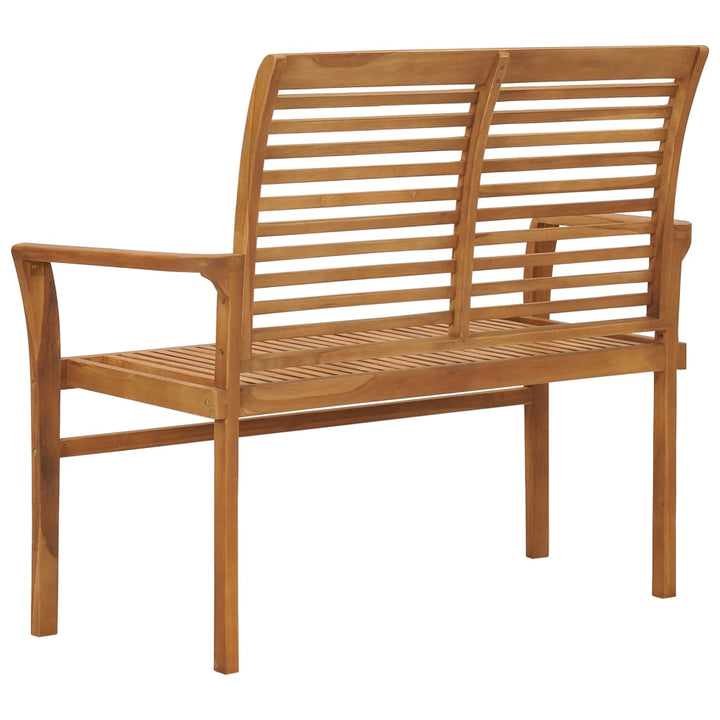 Trädgårdsbänk 112 Cm Massiv Teak