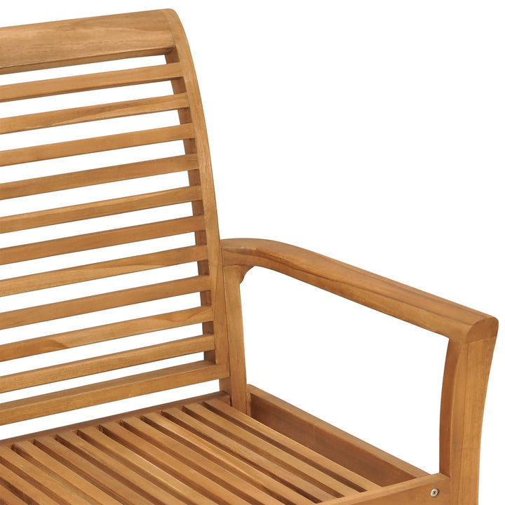Trädgårdsbänk 112 Cm Massiv Teak