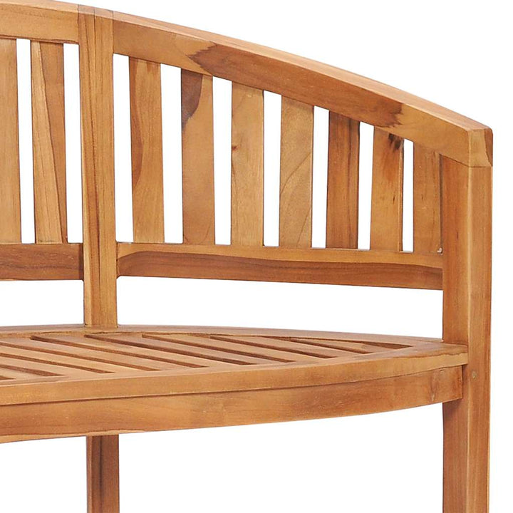 Bananbänk Massiv Teak
