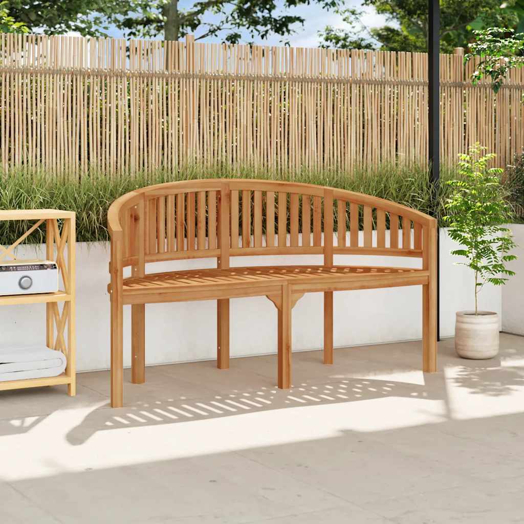 Bananbänk Massiv Teak