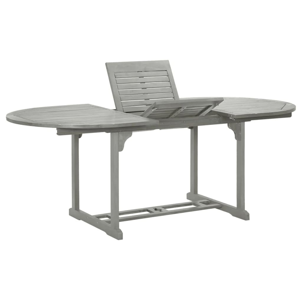 Trädgårdsbord (150-200)X100X75 Cm Massivt Akaciaträ