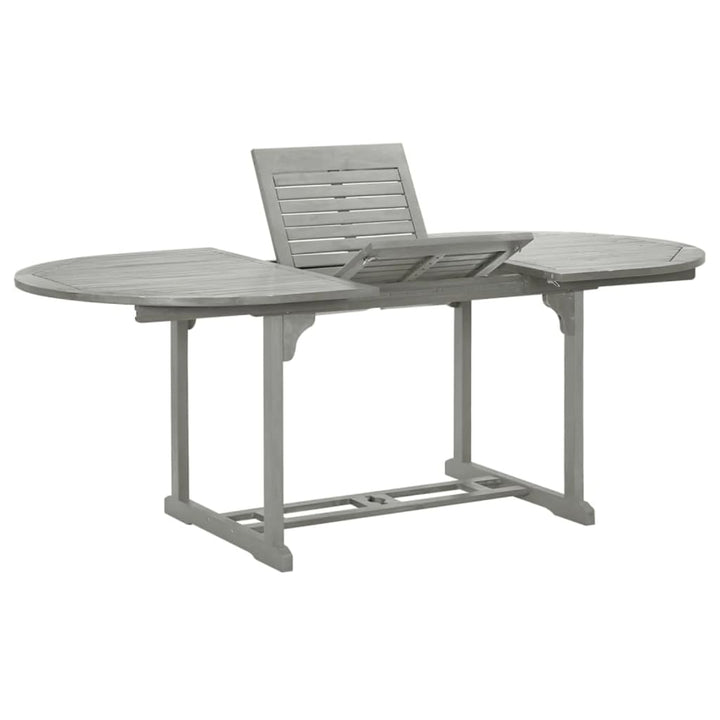 Trädgårdsbord (150-200)X100X75 Cm Massivt Akaciaträ