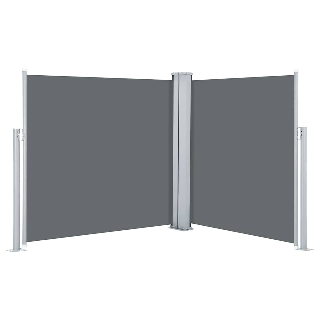 Infällbar Sidomarkis Antracit 100X600 Cm