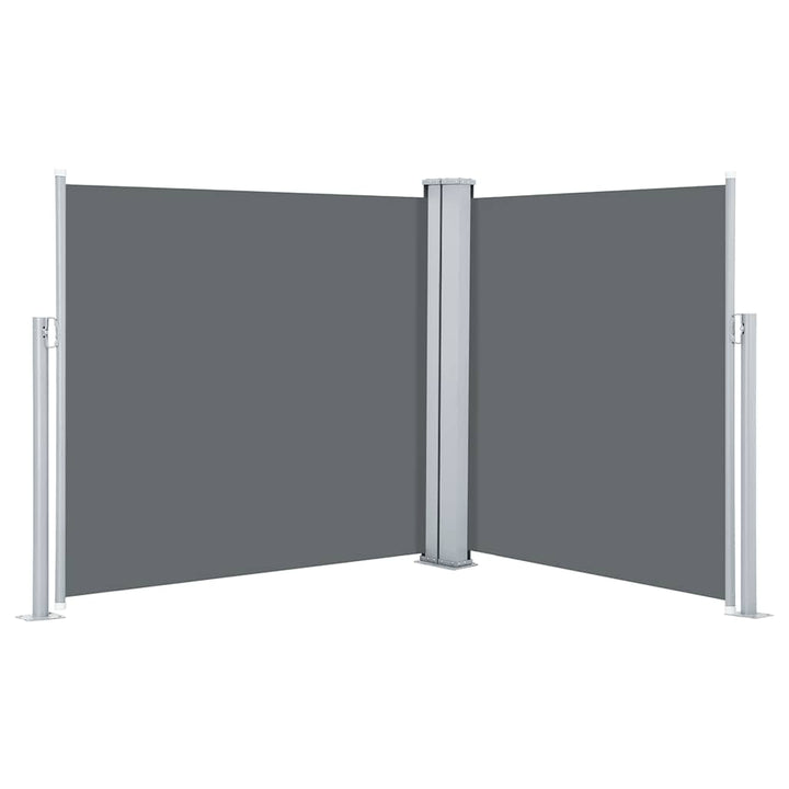 Infällbar Sidomarkis Antracit 100X600 Cm