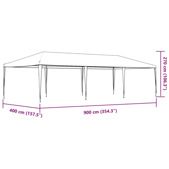 Professionellt Partytält 90 G/M²