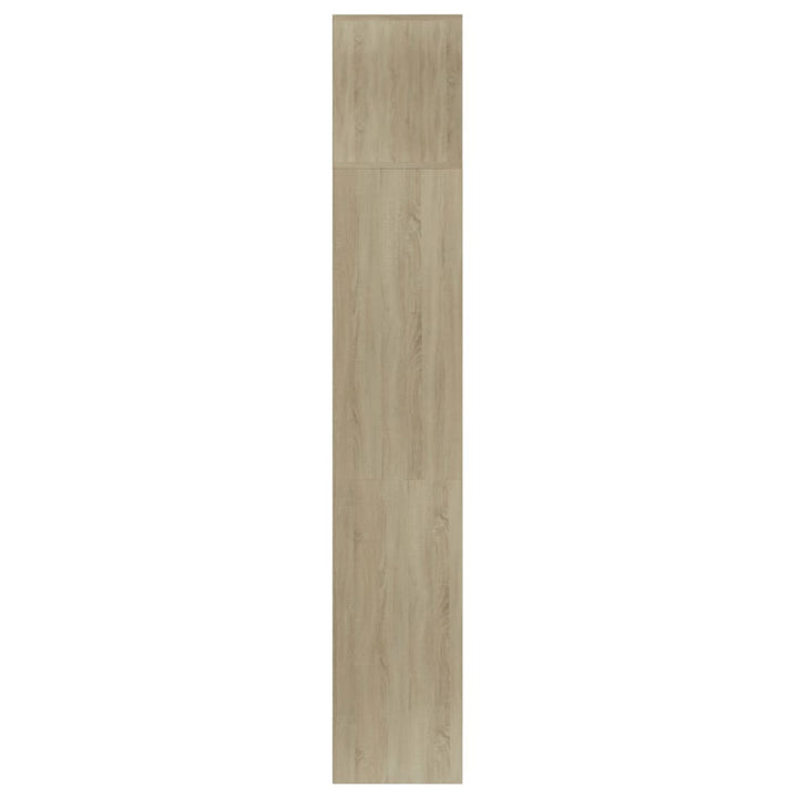 Bokhylla/Tv-Bänk 3 Delar Set Sonoma-Ek 180X30X180 Cm