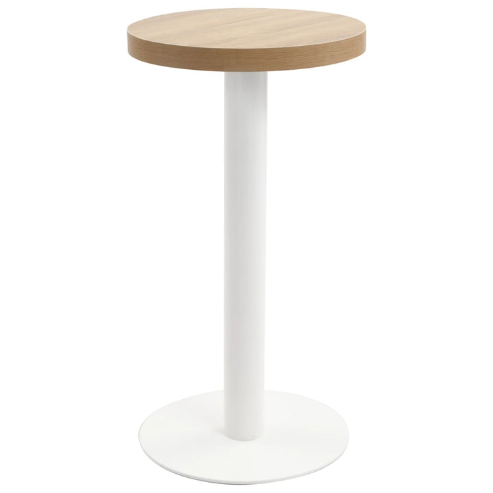 Bistrobord Ljusbrun 80 Cm Mdf