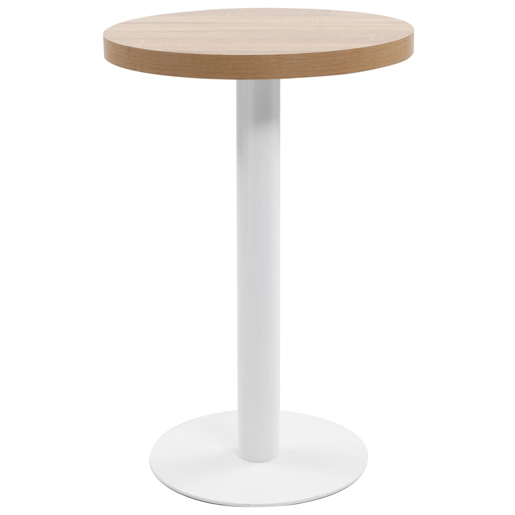 Bistrobord Ljusbrun 80 Cm Mdf