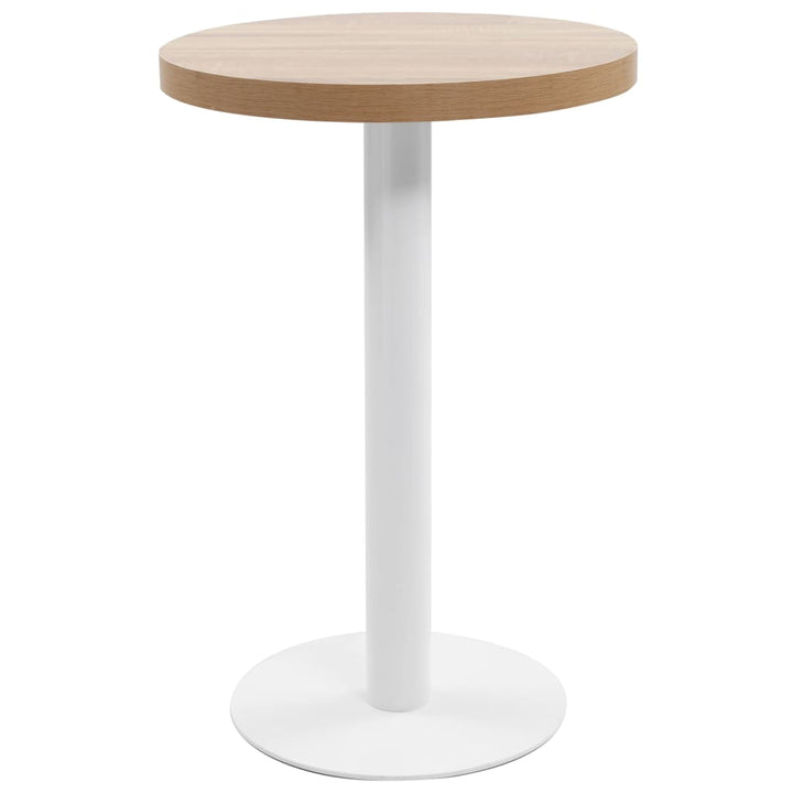 Bistrobord Ljusbrun 80 Cm Mdf