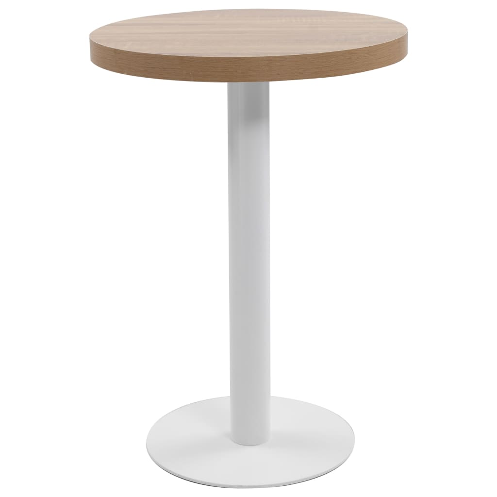 Bistrobord Ljusbrun 80 Cm Mdf