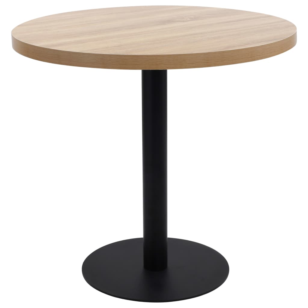 Bistrobord Ljusbrun 80 Cm Mdf