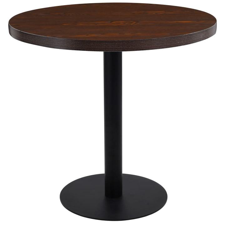 Bistrobord Ljusbrun 80 Cm Mdf