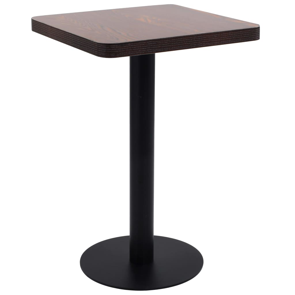 Bistrobord Ljusbrun 50X50 Cm Mdf