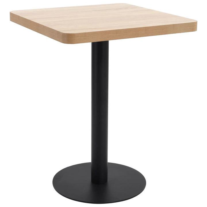 Bistrobord Ljusbrun 50X50 Cm Mdf