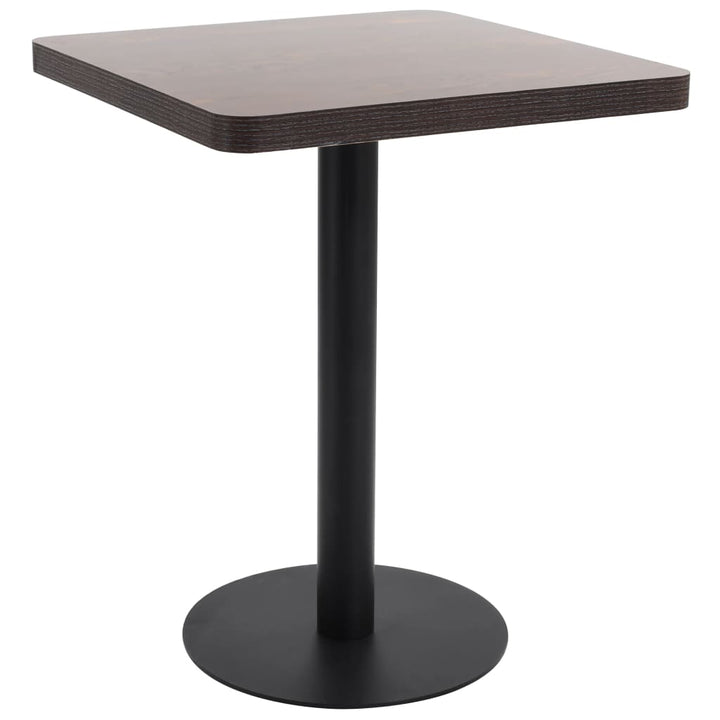 Bistrobord Ljusbrun 50X50 Cm Mdf
