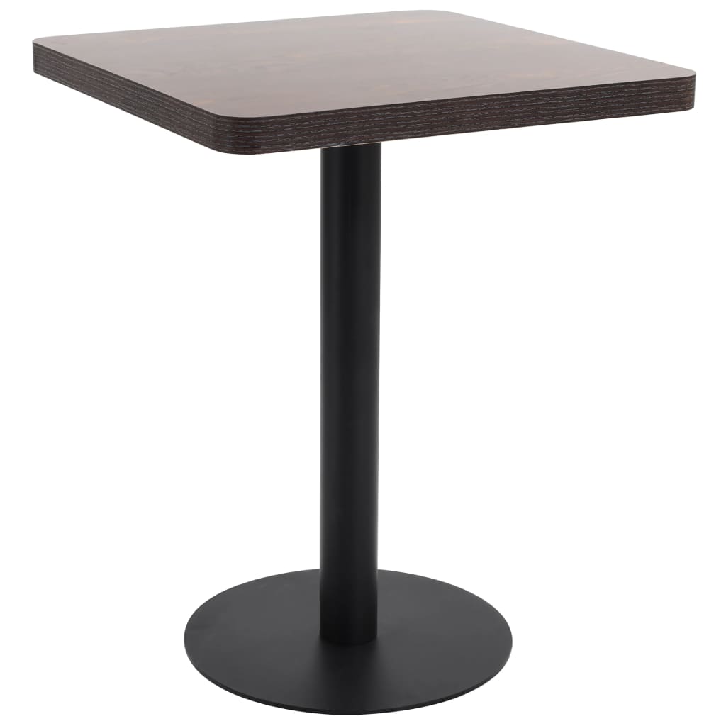 Bistrobord Ljusbrun 50X50 Cm Mdf