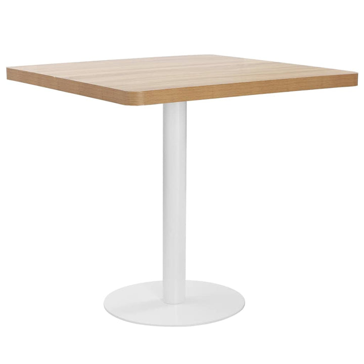 Bistrobord Ljusbrun 50X50 Cm Mdf