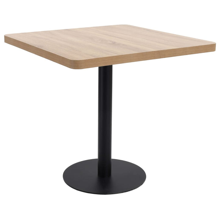 Bistrobord Ljusbrun 50X50 Cm Mdf