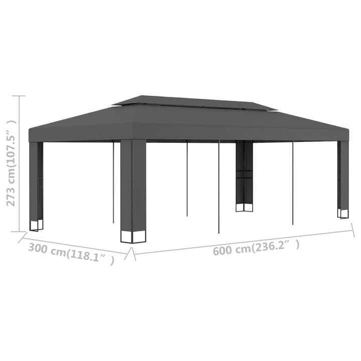 Paviljong Med Dubbeltak