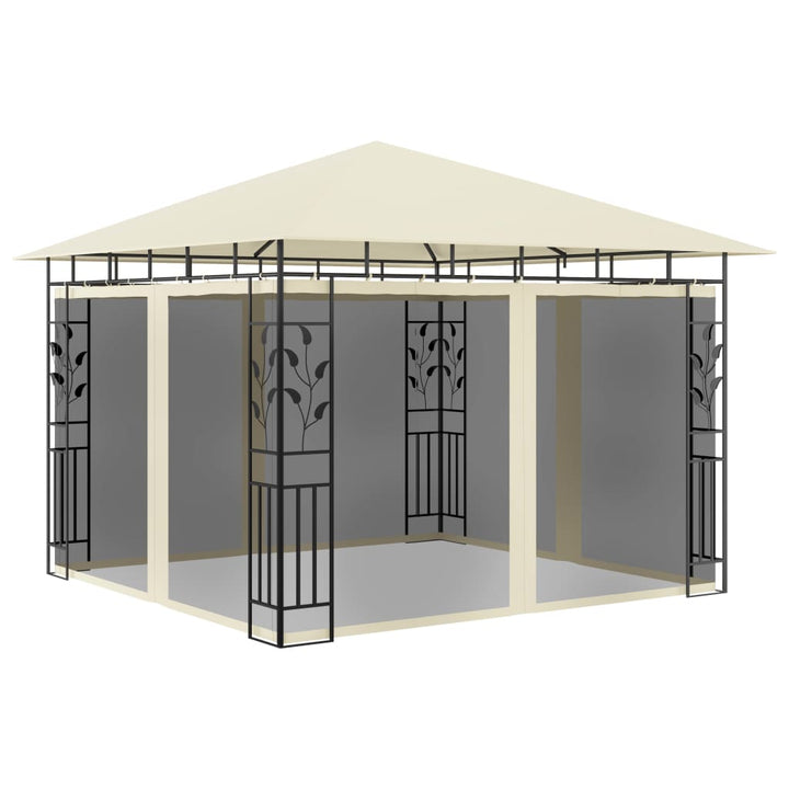 Paviljong Med Myggnät 3X3X2,73 M 180 G/M²