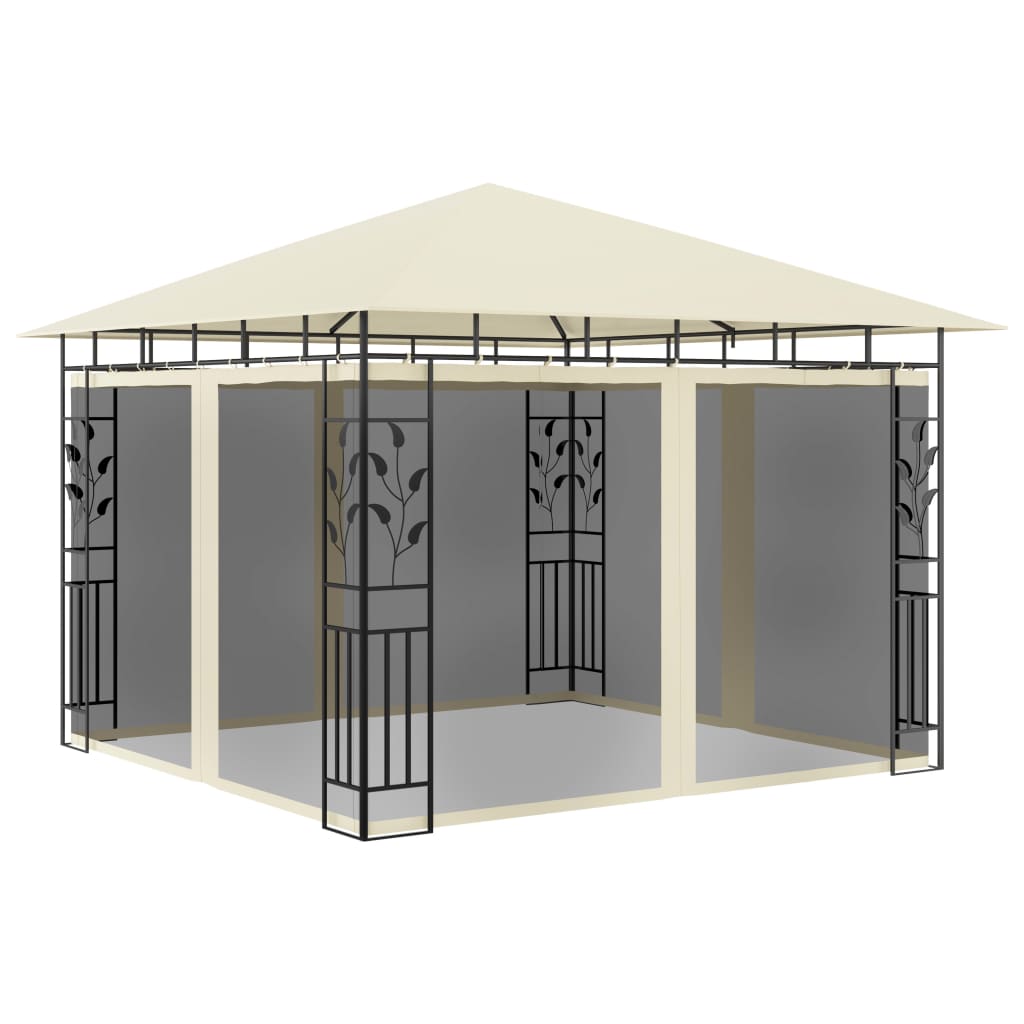 Paviljong Med Myggnät 4X3X2,73 M 180 G/M²