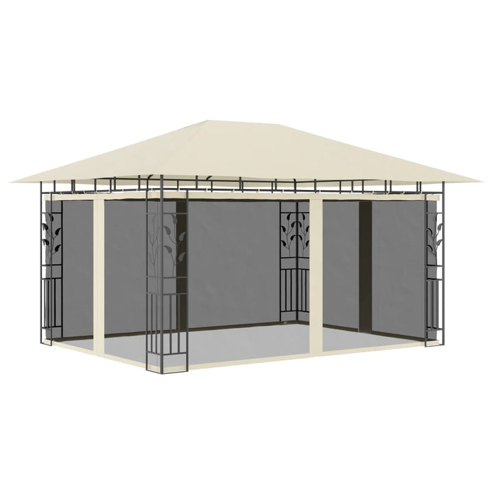 Paviljong Med Myggnät 3X3X2,73 M 180 G/M²