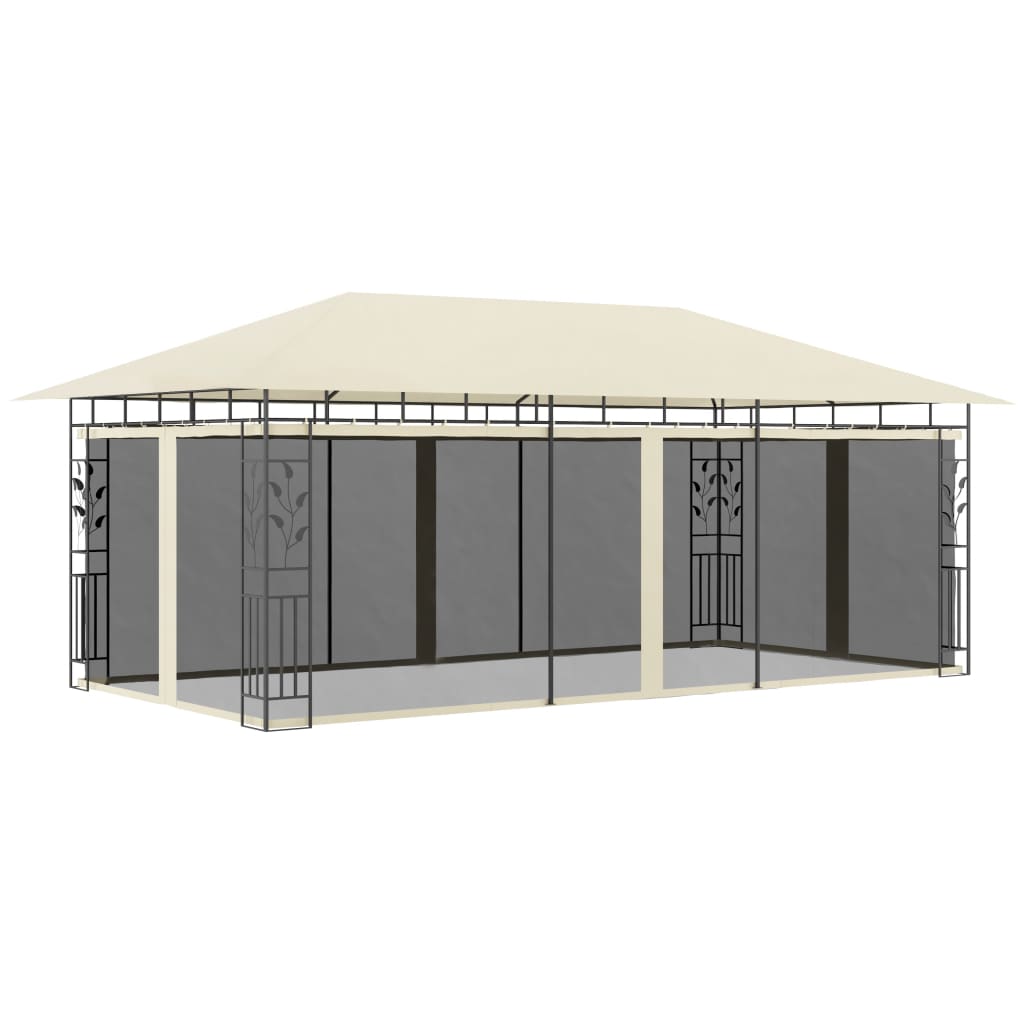 Paviljong Med Myggnät 4X3X2,73 M 180 G/M²