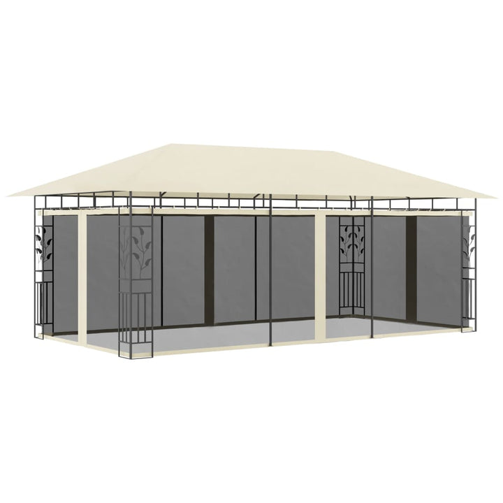 Paviljong Med Myggnät 4X3X2,73 M 180 G/M²