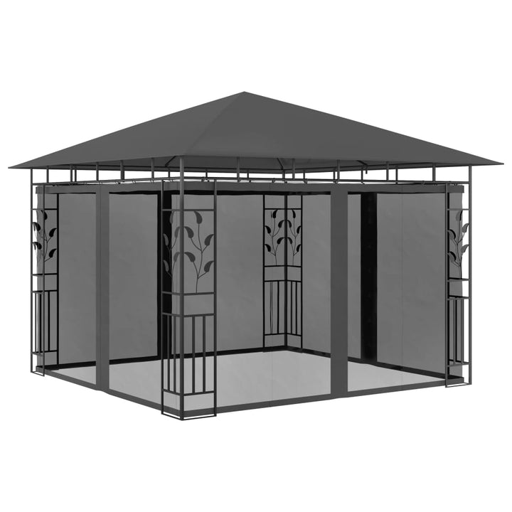 Paviljong Med Myggnät 4X3X2,73 M 180 G/M²