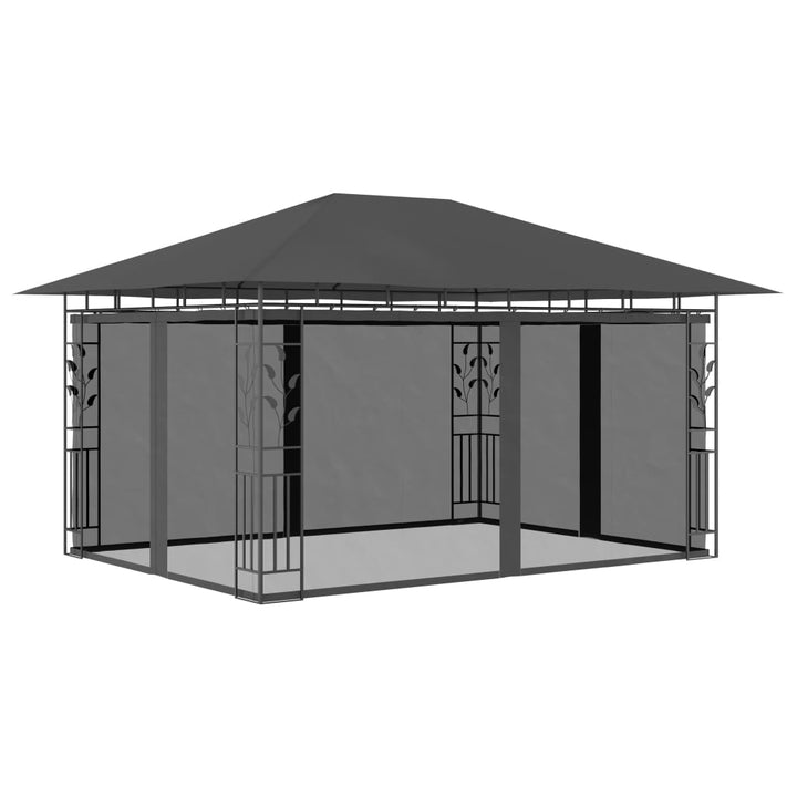 Paviljong Med Myggnät 3X3X2,73 M 180 G/M²