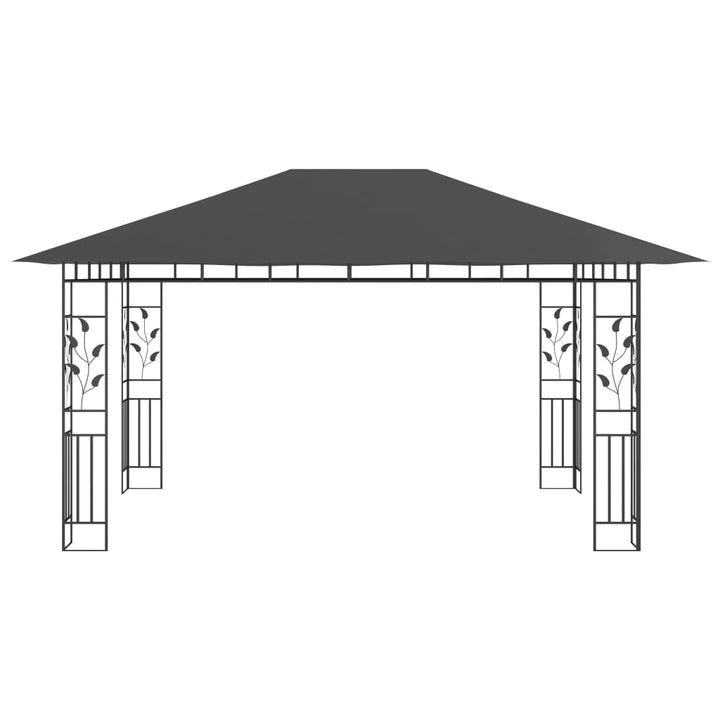 Paviljong Med Myggnät 4X3X2,73 M 180 G/M²