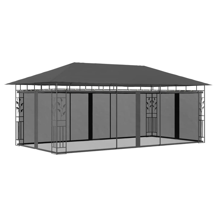 Paviljong Med Myggnät 4X3X2,73 M 180 G/M²