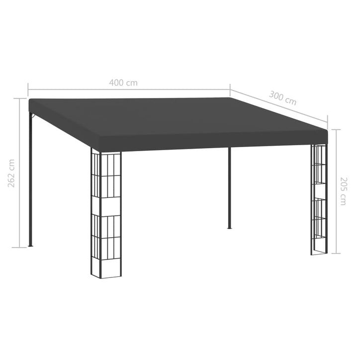 Väggmonterad Paviljong Tyg