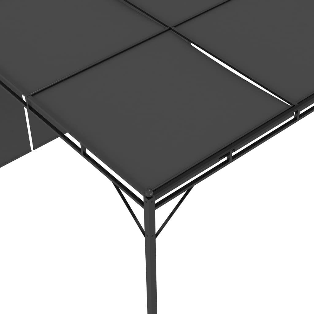Trädgårdspaviljong Med Draperier 4X3X2,25 M