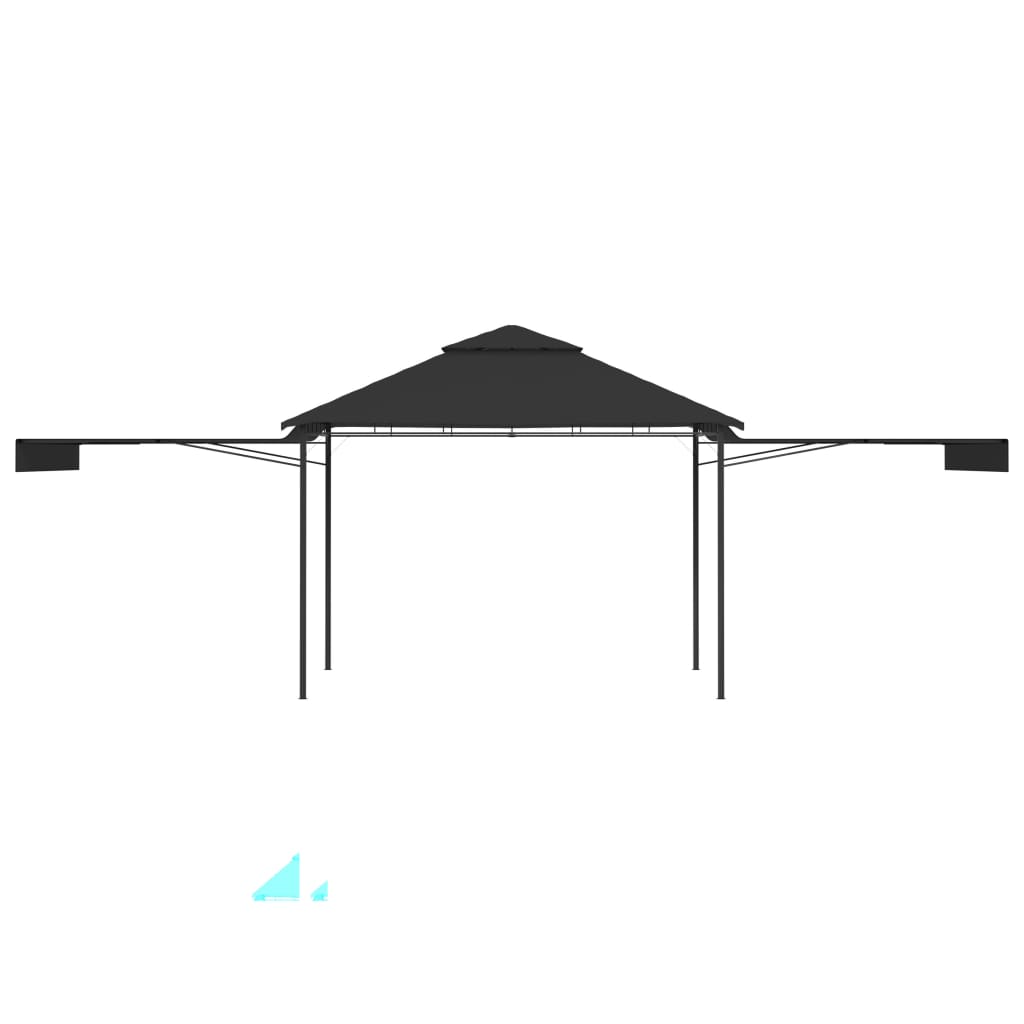 Paviljong Med Förlängda Tak 3X3X2,75 M 180 G/M²