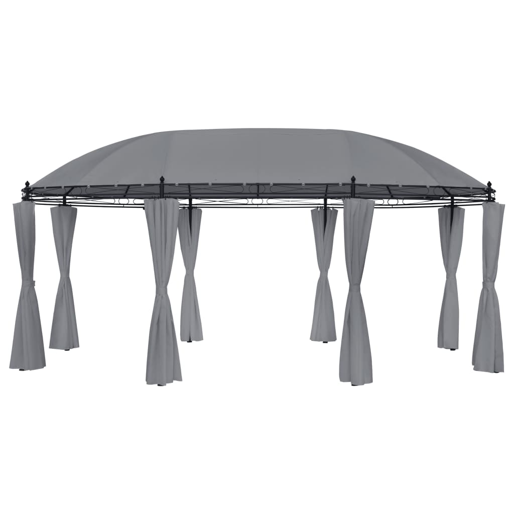Paviljong Med Draperier 520X349X255 Cm
