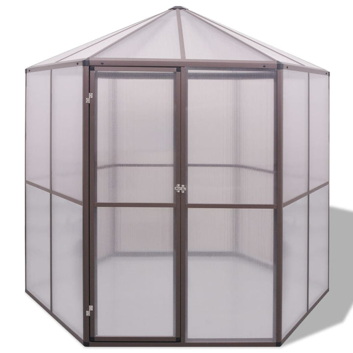 Växthus Aluminium 240X211X232 Cm