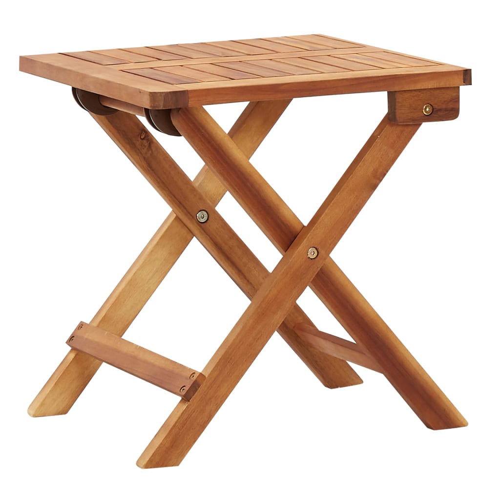 Solsäng Med Bord Konstrotting Och Massivt Akaciaträ