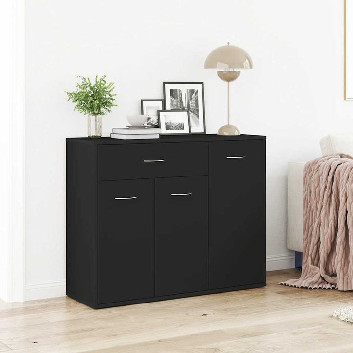 Skänk Hantverksmässig Ek 88X30X70 Cm Konstruerat Trä