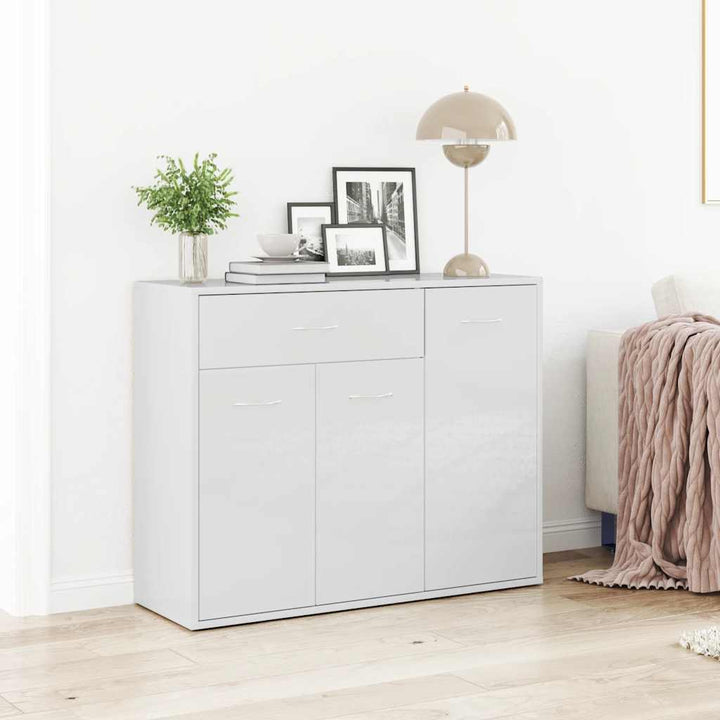 Skänk Hantverksmässig Ek 88X30X70 Cm Konstruerat Trä